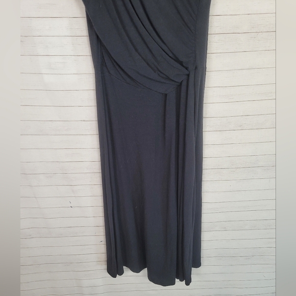 CAbi After Five Faux Wrap Dress in Black, sz Medium - Picture 4 of 13